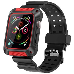 Pasek Exoguard Rugged - Apple Watch 4 40mm - Red