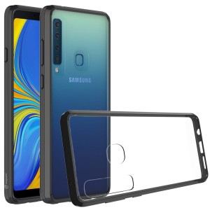 Etui Exoguard Slim Fusion - Samsung Galaxy A9 2018 - Clear/Black