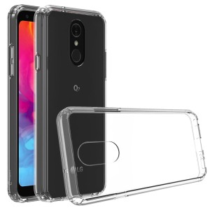 Etui Exoguard Slim Fusion - Lg Q7 - Clear