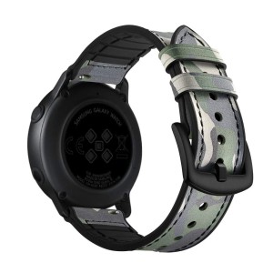 Pasek Exoguard Leather - 20mm - Military Green