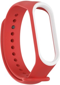Pasek Exoguard Flex - Xiaomi Mi Band 3/4 - Red/White