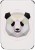 front flat poket white panda.jpg