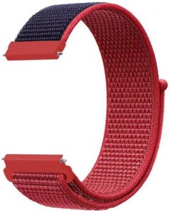 Pasek Exoguard Nylon - 22mm - Red / Dark Blue