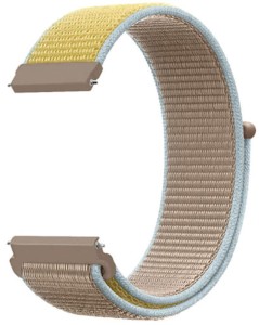 Pasek Exoguard Nylon - 20mm - Brown / Yellow