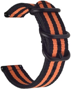 Pasek Exoguard Nato - 20mm - Black/Orange