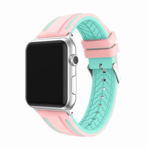 Pasek Exoguard Sport - Apple Watch 42 / 44 / 45 - Pink/Mint