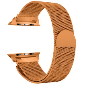 Pasek Exoguard Milanband - Apple Watch 42 / 44 / 45 - Pastel Orange