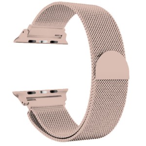 Pasek Exoguard Milanband - Apple Watch 42 / 44 / 45 - Pastel Dirty Pink