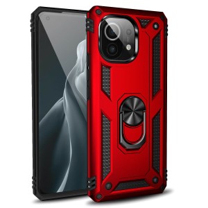 Etui Exoguard Armor Ring - Xiaomi Mi 11 - Red