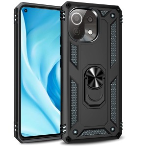 Etui Exoguard Armor Ring – Xiaom Mi 11 Lite - Black