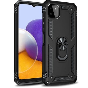 Etui Exoguard Armor Ring – Galaxy A22 5g – Black