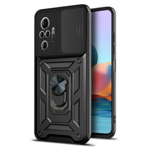 Etui Exoguard Camshield - Xiaomi Redmi Note 10 Pro - Black