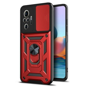 Etui Exoguard Camshield - Xiaomi Redmi Note 10 Pro - Red