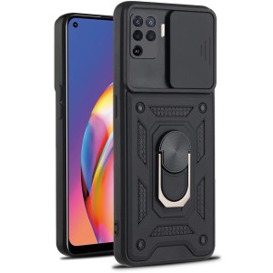 Etui Exoguard Camshield - Oppo Reno 5 Lite - Black