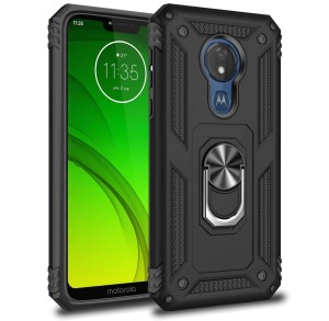 Etui Exoguard Armor Ring - Moto G7 Power - Black