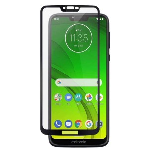 Szkło Exoguard Full Glue Case Friendly - Moto G7 Power