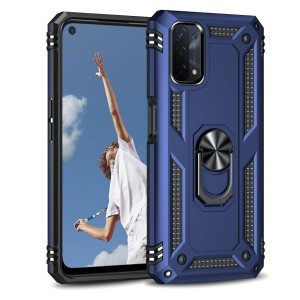 Etui Exoguard Armor Ring - Oppo A74 5g - Blue