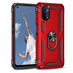 Etui Exoguard Armor Ring - Oppo A74 5g - Red