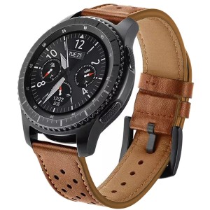 Pasek Exoguard Leather Dot - 20mm - Brown