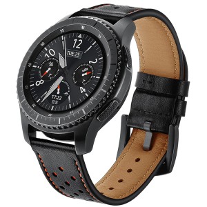 Pasek Exoguard Leather Dot - 20mm - Black