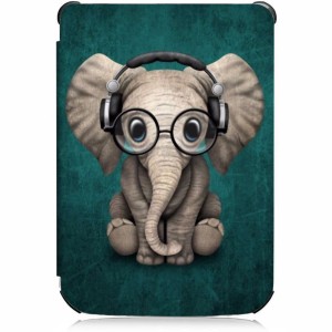 Etui Exoguard - Pocketbook Color / Touch Hd 3 / Lux 4 / Lux 5 - Elephant