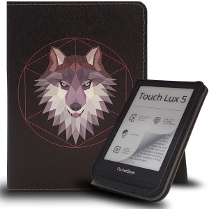 Etui Exoguard Stand - Pocketbook Color / Touch Hd 3 / Lux 4 / Lux 5 - Wolf