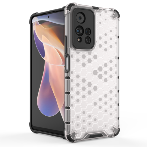 Etui Exoguard Hexagon - Xiaomi Redmi Note 11 Pro 5g - Clear