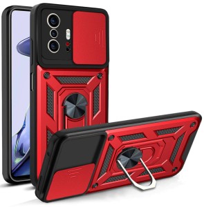 Etui Exoguard Camshield - Xiaomi 11t / 11t Pro - Red
