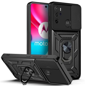 Etui Exoguard Camshield - Motorola Moto G60s - Black