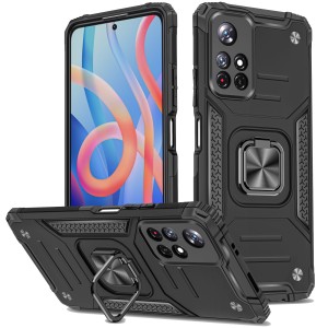 Etui Exoguard Qring - Xiaomi Poco M4 Pro 5g - Black