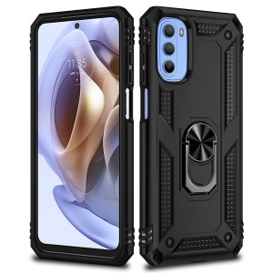 Etui Exoguard Armor Ring - Motorola Moto G31/G41 - Black