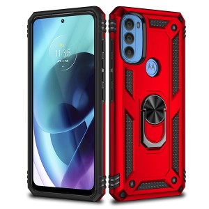 Etui Exoguard Armor Ring - Motorola Moto G71 5g - Red