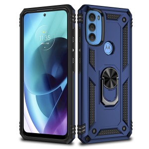 Etui Exoguard Armor Ring - Motorola Moto G71 5g - Blue