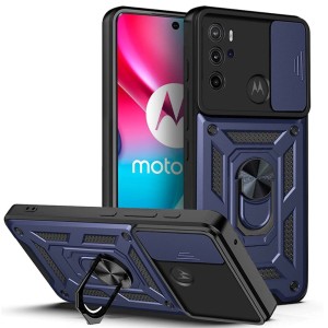 Etui Exoguard Camshield - Motorola Moto G60s - Blue