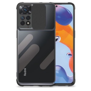 Etui Exoguard Slideshield - Xiaomi Redmi Note 11 / 11s - Clear/Black