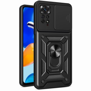 Etui Exoguard Camshield - Xiaomi Redmi Note 11 Pro - Black