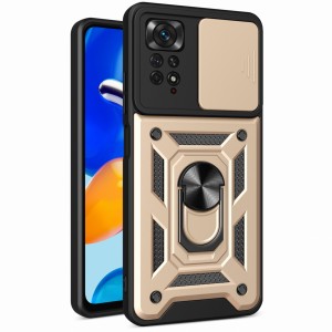 Etui Exoguard Camshield - Xiaomi Redmi Note 11 Pro - Gold