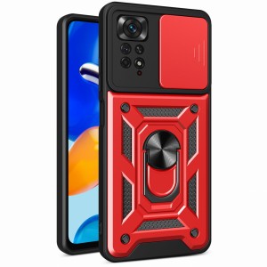 Etui Exoguard Camshield - Xiaomi Redmi Note 11 Pro - Red