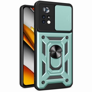 Etui Exoguard Camshield - Xiaomi Poco X4 Pro 5g - Green