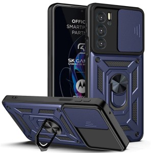 Etui Exoguard Camshield - Motorola Edge 30 Pro - Blue