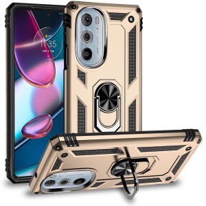 Etui Exoguard Armor Ring - Motorola Edge 30 Pro - Gold