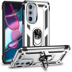 Etui Exoguard Armor Ring - Motorola Edge 30 Pro - Silver