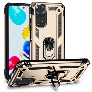 Etui Exoguard Armor Ring - Xiaomi Redmi Note 11 / 11s - Gold