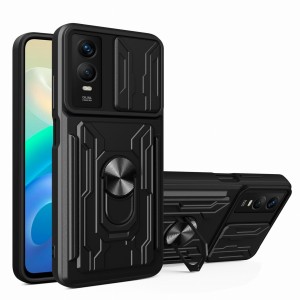 Etui Exoguard Cardshield - Vivo Y76 5g - Black