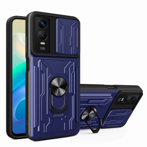 Etui Exoguard Cardshield - Vivo Y76 5g - Blue