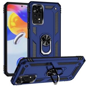 Etui Exoguard Armor Ring - Xiaomi Redmi Note 11 Pro / Note 11 Pro 5g - Blue