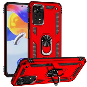 Etui Exoguard Armor Ring - Xiaomi Redmi Note 11 Pro / Note 11 Pro 5g - Red