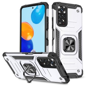 Etui Exoguard Qring - Xiaomi Redmi Note 11 Pro / Note 11 Pro 5g - Silver