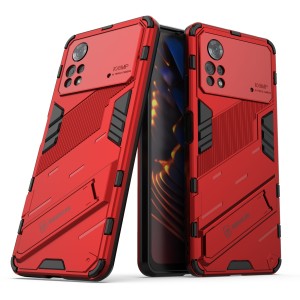 Etui Exoguard Bibercas - Xiaomi Poco X4 Pro 5g - Red