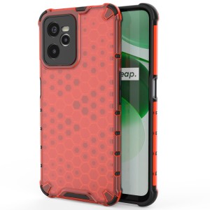 Etui Exoguard Hexagon - Realme C35 - Red
